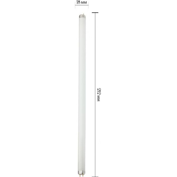 Лампа люмінесцентна Osram Basic 6 Вт G5 4000 К 220 В T5 (4050300008899) 