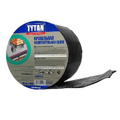 Стрічка ущільнююча покрівельна Tytan 15 см антрацит