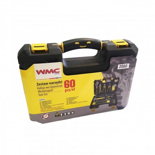 Набор ручного инструмента WMC TOOLS 60 шт. 2060