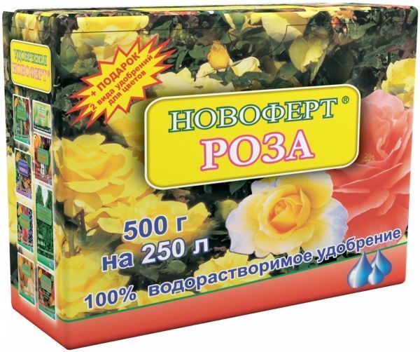 Удобрение минеральное НОВОФЕРТ Роза 500 г