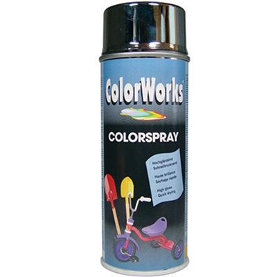 Аэрозоль ColorWorks Colorspray хром 400 мл