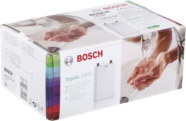Электроводонагреватель проточный Bosch Tronic 1000 6В