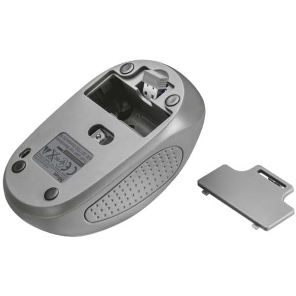 Миша бездротова Trust Primo Wireless Mouse grey