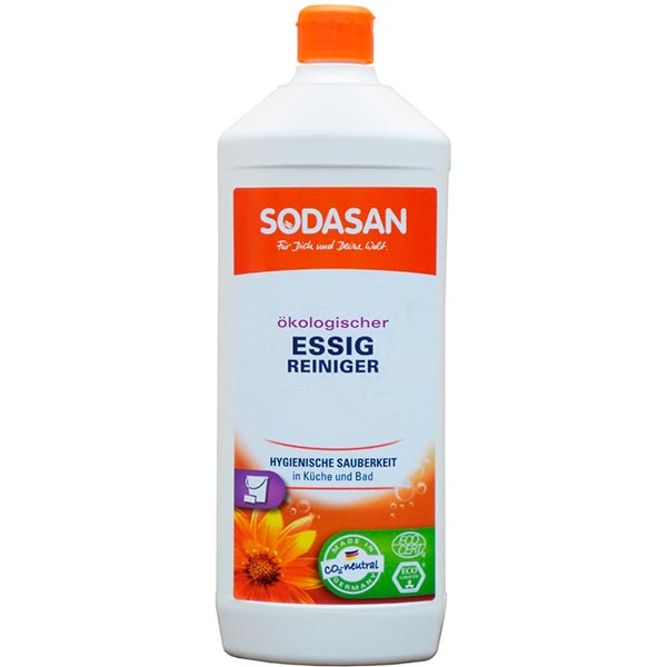 Миючий засіб Sodasan Essig Reiniger для видалення вапняного нальоту 1 л