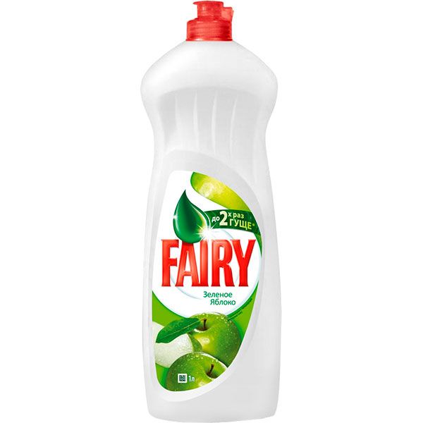 Средство для ручного мытья посуды Fairy Зеленое яблоко 1л
