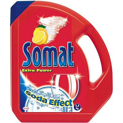 Средство для посудомоечных машин порошковое Somat 2.5 кг