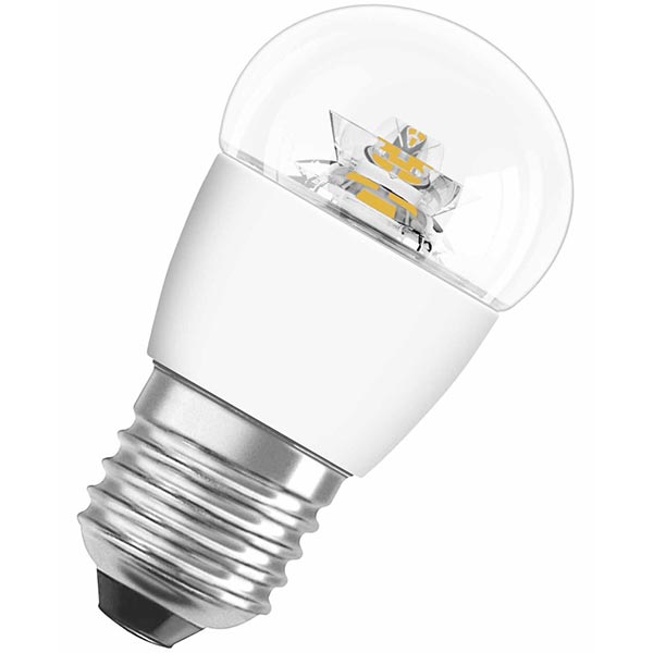 Лампа LED Osram Star 4 Вт E27 827 теплый свет