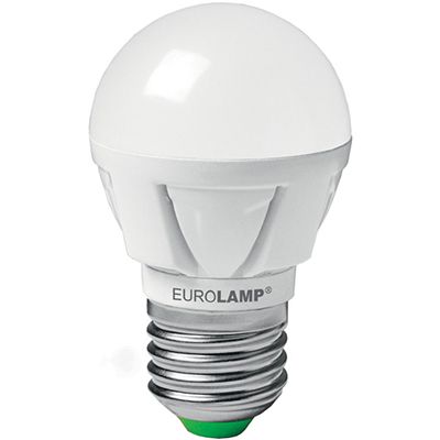 Лампа LED Eurolamp G45 6.5 Вт E14 Turbo теплый свет