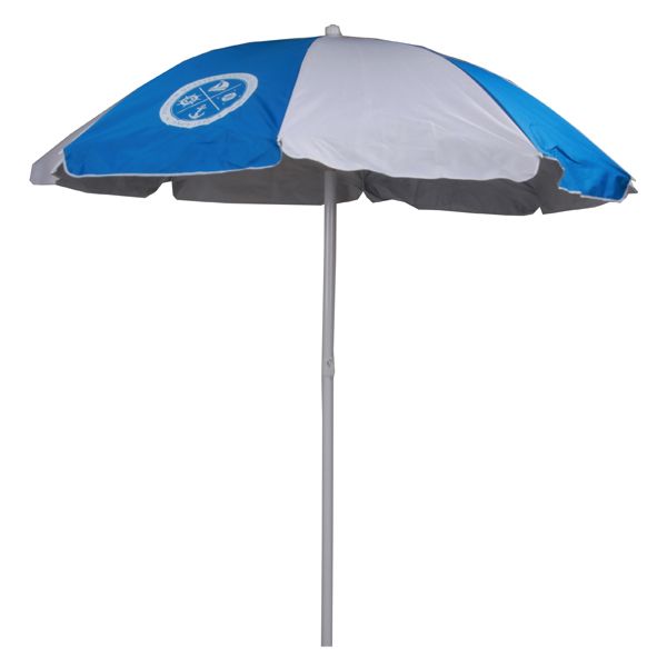Зонт пляжный 2 м сине-белый