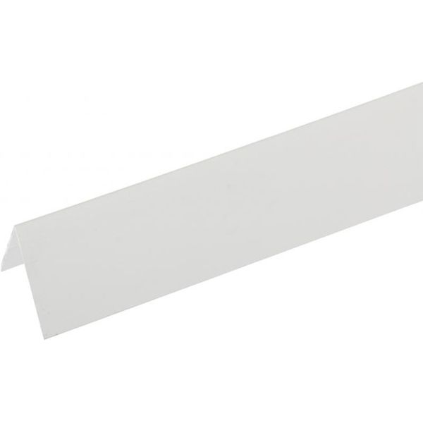 Куточок декоративний ПВХ білий 10x20x2750 мм