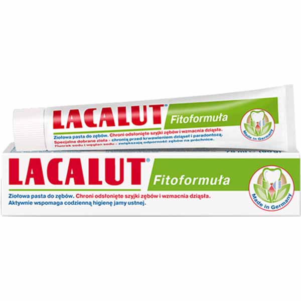 Зубная паста Lacalut Sensitive Fitoformula 50 мл