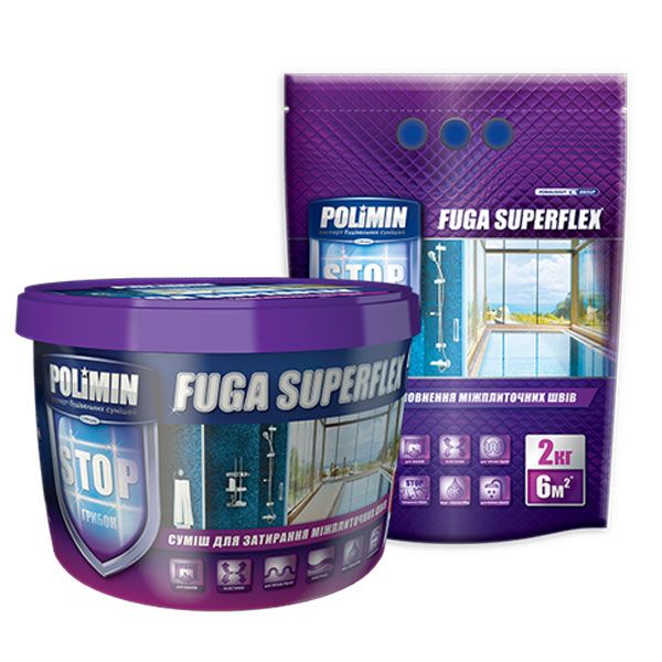 Фуга Polimin Super Flex 2 кг жасмін (дой-пак)