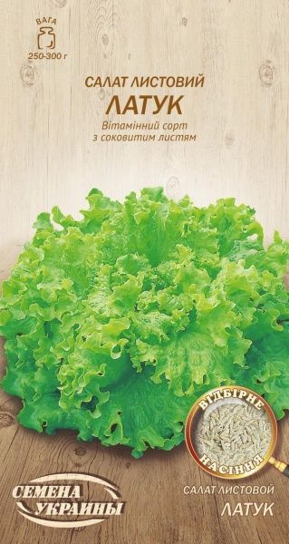 Семена Семена Украины салат листовой Латук 1 г