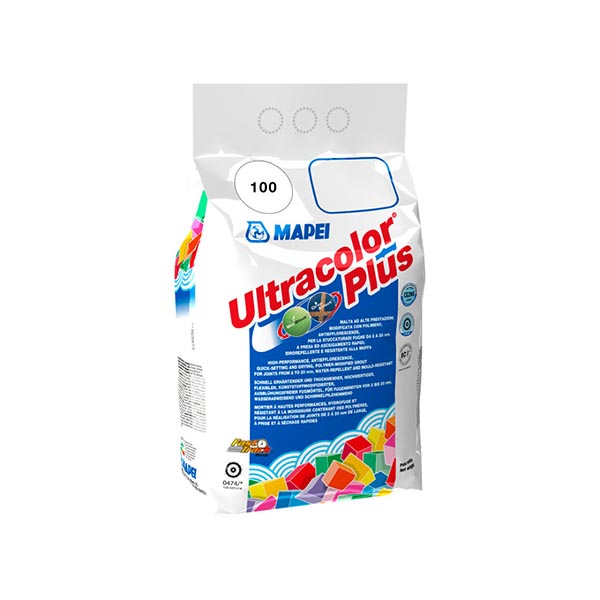 Фуга Mapei Ultracolor Plus 100 5 кг білий