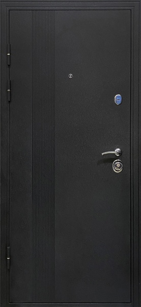 Дверь входная Двері БЦ Синевир (Дуб Грифель) черный муар 2050x960 мм правая