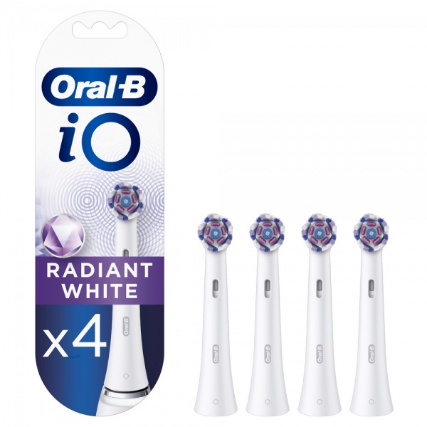 Насадки для электрической зубной щетки Oral-B iO Radiant White 4 шт.