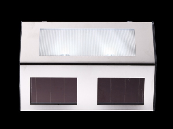 Світильник на сонячній батареї Expert 0,12 Вт IP44 сріблястий металік ELW-VK013C 