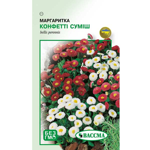 Семена Цветы Маргаритка Конфети смесь 0.25 г