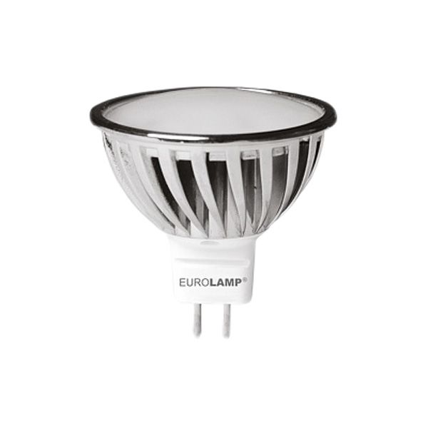Лампа светодиодная Eurolamp 7 Вт MR16 матовая GU5.3 220 В 3000 К LED-SMD-07533(N) 