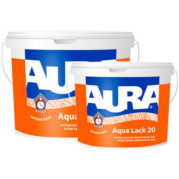 Лак Aura Aqua Lack 20 2.5 л + 1 л