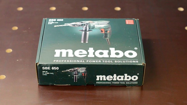 Дрель ударная Metabo SBE 650 2800 об/мин 600742000