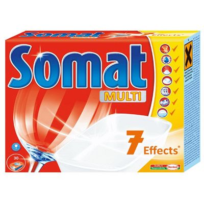 Средство для посудомоечных машин Somat 7 30 шт