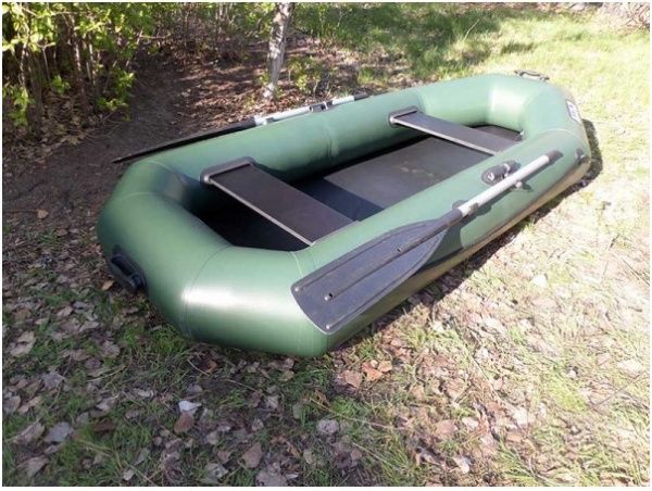 Човен надувний Ладья гребний ЛТ-310СТ зелений