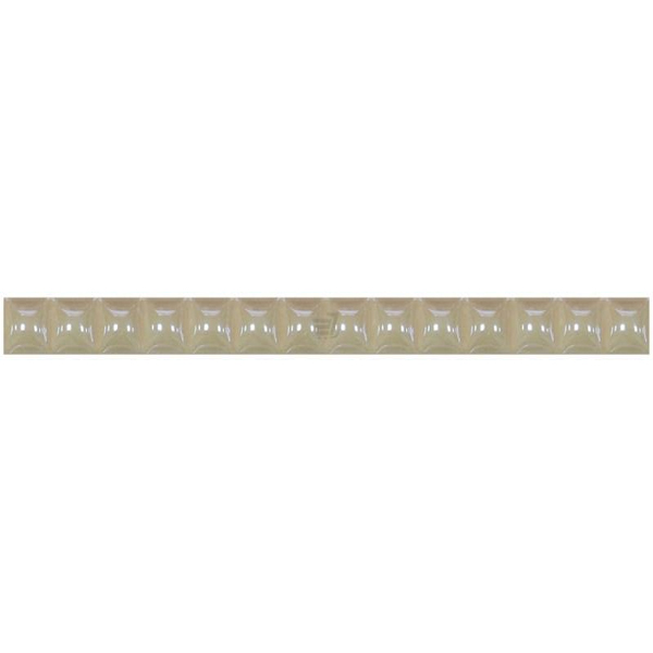 Бордюр агт стик бежевый люстрированный Grandkerama 1,3х20 см