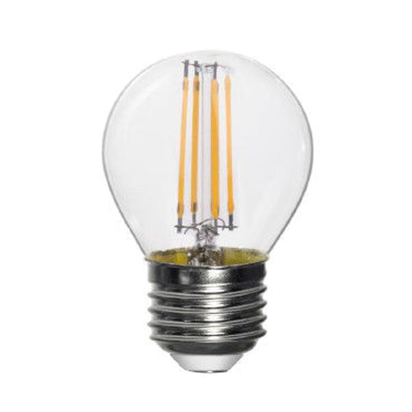 Лампа LED Eurolamp ArtDeco Fil G45 4 Вт Е27 2700К тепле світло
