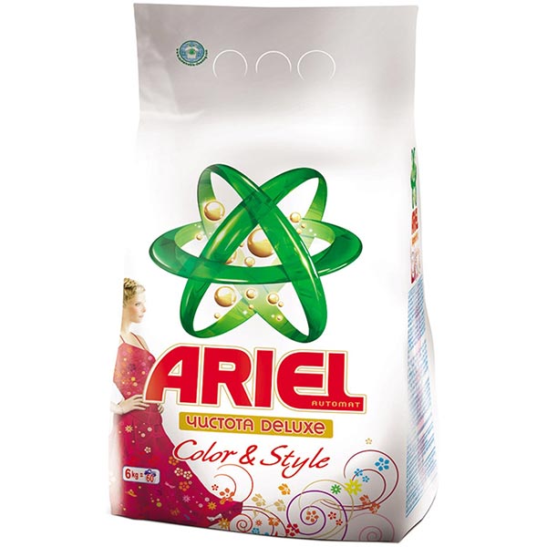 Пральний порошок для машинного прання Ariel Color 6 кг