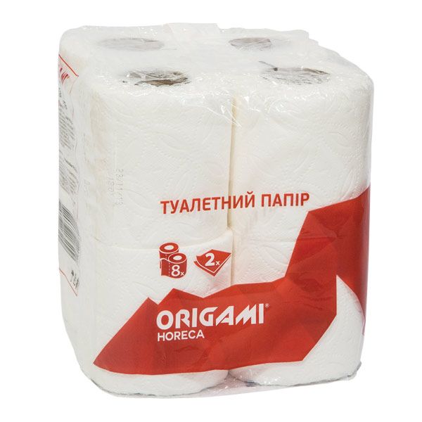 Туалетний папір Origami Horeca двошаровий 8 шт.