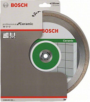 Диск алмазний відрізний Bosch Standard for Ceramic 230x22,2 кераміка 2608602205