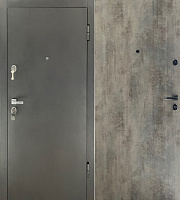Двері вхідні Tarimus Амаре антрацит / бетон світлий 2050х860 мм ліві