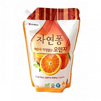 Жидкость для ручного мытья посуды LG KOREAY Natural Pong Апельсин 1,2л