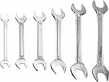 Набір ключів ріжкових Top Tools 6-17 мм 6 шт. 35d255