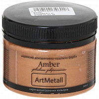 Декоративна фарба Amber акрилова бронза 0.1кг
