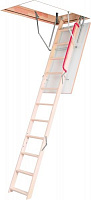 Лестница чердачная Fakro 120x70 см Optistep OLK-280 с металлическим поручнем