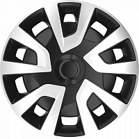 Колпак для колес Michelin Revo Van Silver Black 33528 R15 4 шт. серебряный/черный 