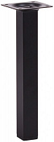 Меблева ніжка Larvij L61S20CH25 квадратная 25х25х200 мм черная 