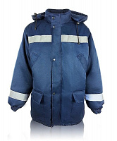 Куртка рабочая Торнадо “Метелица Люкс” утепленная р. 52-54 рост 5-6 темно-синий