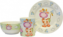 Набор детской посуды Коровка 3 предмета 21-272-042 Keramia