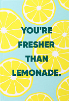 Книга для записей You're fresher than lemonade А5