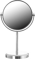 Зеркало косметическое двустороннее серебряную 29х17,5х12 см