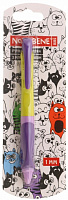 Ручка шариковая Nota Bene з мяким гриппом фиолетовая 
