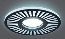 Светильник точечный Gauss Backlight с LED-подсветкой 3 Вт GU5.3 4000 К черный BL135 