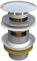 Донный клапан Bonomini из хромированной латуни 1 1/4, фланец d65 мм с переливом
