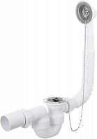 Сифон для ванны McAlpine с резиновой пробкой HC-30 ЕХ