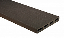 Доска ПВХ ОМиС усиленная с текстурой дерева 95x15x2550 мм темно-коричневый