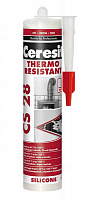Герметик термостойкий Ceresit CS 28 (до +315 °C) красный 280мл