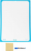 Доска для надписей iTEM А2 картонная с маркером и салфеткой 070202M 